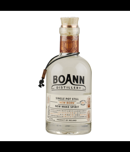 Fles Boann 'New Born' New Make Spirit, whisky, op voorraad bij slijterij t Bockje in Bathmen
