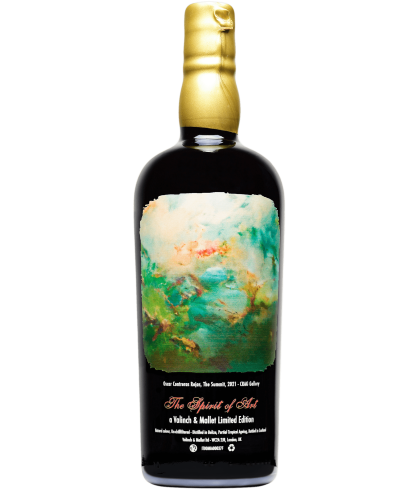 Fles Valinch & Mallet The Spirit of Art - Oscar Isaias Contreras Rojas - Travellers-Belize 16Y 2006 #3, rum, bij slijterij t Bockje in Bathmen