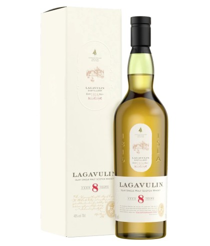 Fles Islay single malt van Lagavulin, op voorraad bij slijterij t Bockje in Bathmen