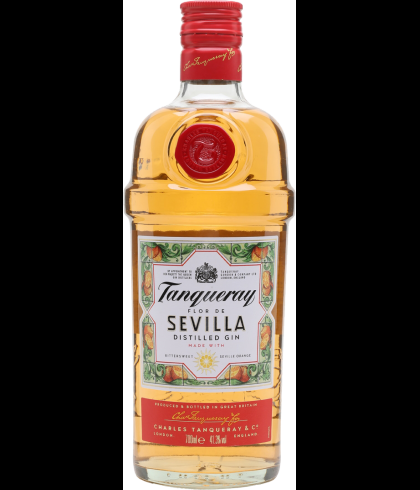 Fles Tanqueray Flor de Sevilla Gin, gin, op voorraad bij slijterij t Bockje in Bathmen