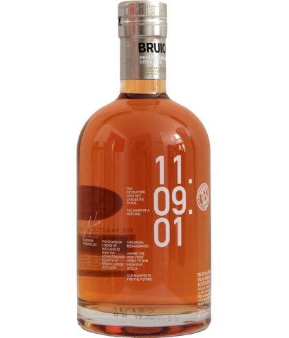 Fles Bruichladdich 2001 Renaissance, whisky, op voorraad bij slijterij t Bockje in Bathmen