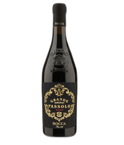 Fles Rocca Grande Passolo Rosso Salento, wijn op voorraad bij slijterij t Bockje in Bathmen
