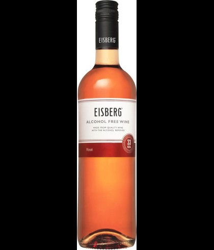 Fles Eisberg Rosé 0,0, wijn op voorraad bij slijterij t Bockje in Bathmen