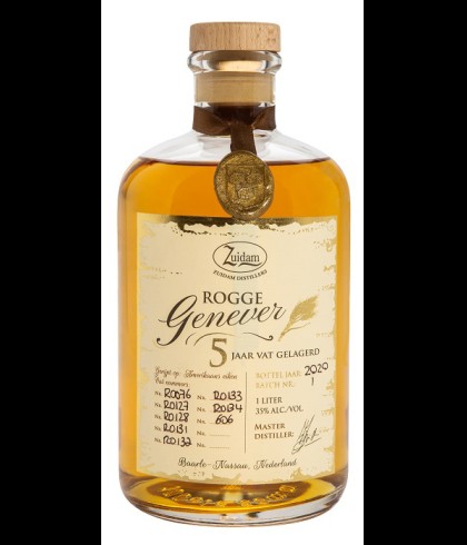 Zuidam Rogge Genever 5 Jaar