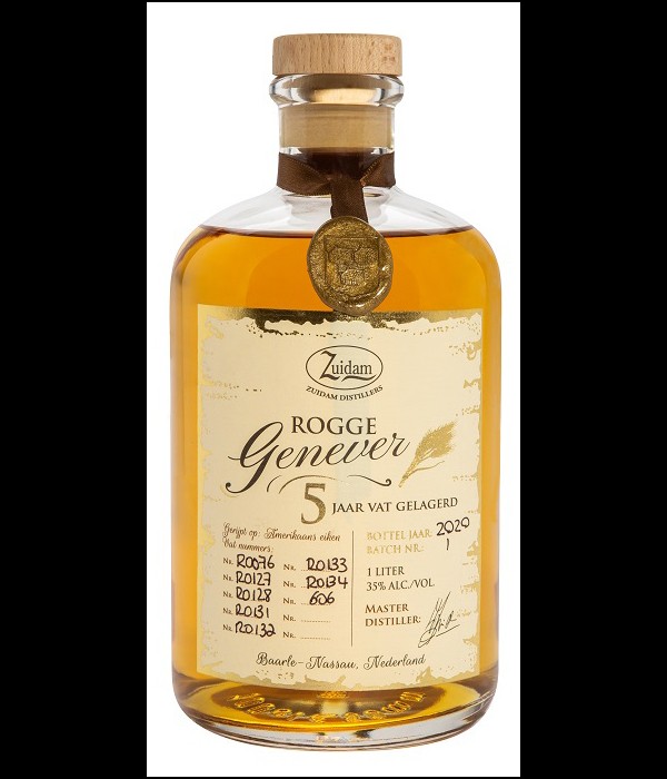 Zuidam Rogge Genever 5 Jaar bij t Bockje in Bathmen