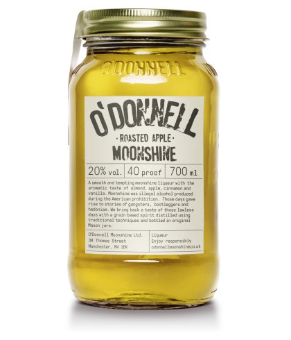 O'Donnell Moonshine Roasted Apple, op voorraad bij slijterij t Bockje in Bathmen