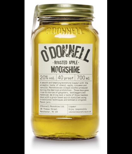 O'Donnell Moonshine Roasted Apple, op voorraad bij slijterij t Bockje in Bathmen