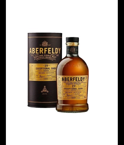 Fles Aberfeldy 19 YO Sherry Cask, Highland single malt whisky, op voorraad bij slijterij t Bockje in Bathmen