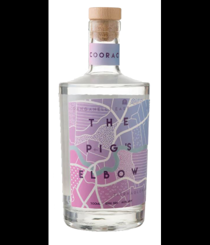 Fles JJ Corry The Pig's Elbow Irish Dry Gin, gin, op voorraad bij slijterij t Bockje in Bathmen