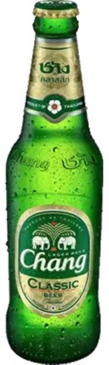 Fles Chang Beer Classic, bier van Chang, op voorraad bij slijterij t Bockje in Bathmen