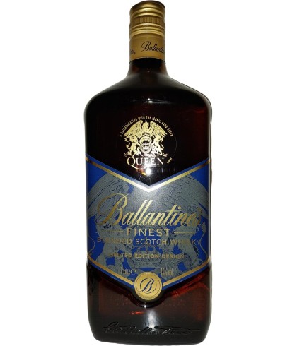 Fles Ballantine’s Finest Queen Edition, single malt whisky, op voorraad bij slijterij t Bockje in Bathmen