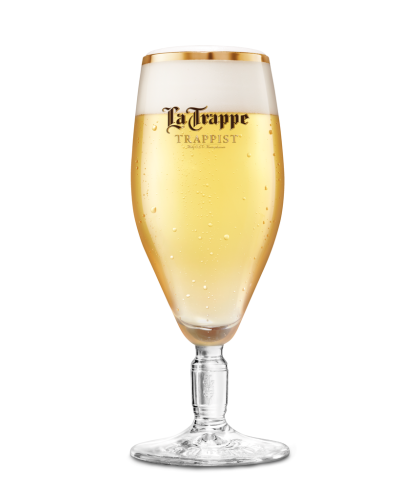La Trappe Trappist Voetglas 30cl, glas bij t Bockje in Bathmen