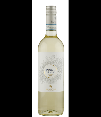 Fles Sartori Pinot Grigio delle Venezie, wijn op voorraad bij slijterij t Bockje in Bathmen