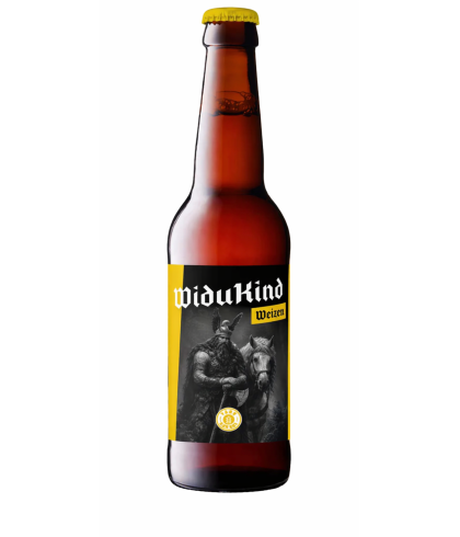 Tanklokaal Widukind Weizen, bier bij slijterij t Bockje in Bathmen