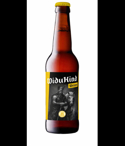 Tanklokaal Widukind Weizen, bier bij slijterij t Bockje in Bathmen