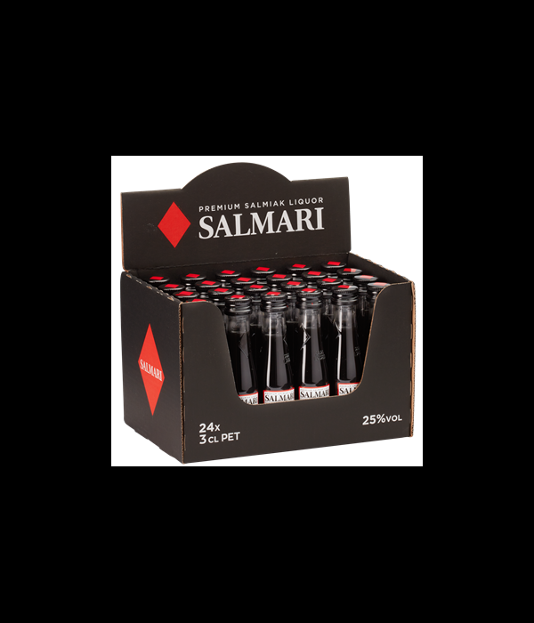 Salmari Premium Salmiak Liquor 24x3cl bij t Bockje in Bathmen