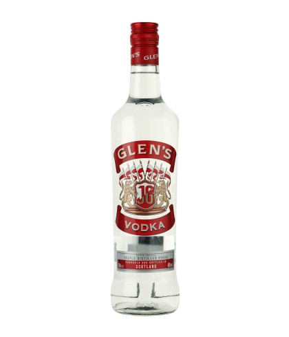 Wodka Glen's Vodka van Glen's, bij slijterij ’t Bockje in Bathmen