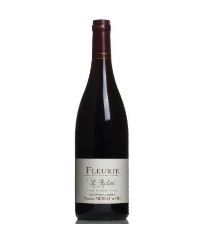 Fles Fleurie La Roilette - Domaine Bernard Métrat, wijn op voorraad bij slijterij t Bockje in Bathmen