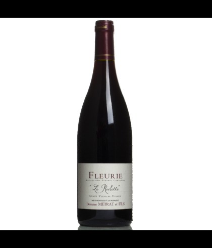 Fles Fleurie La Roilette - Domaine Bernard Métrat, wijn op voorraad bij slijterij t Bockje in Bathmen