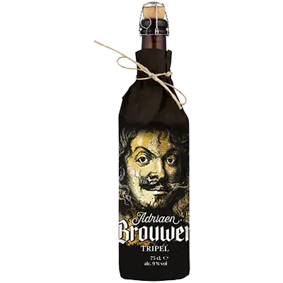 Fles Brouwerij Roman - Adriaen Brouwer Tripel, bier van Brouwerij Roman, op voorraad bij slijterij t Bockje in Bathmen