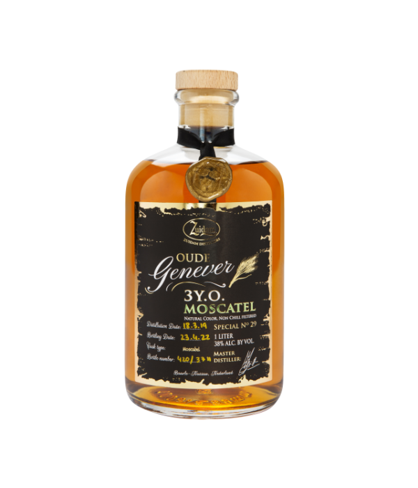 Zuidam Oude Genever Moscatel 3 Years Old bij t Bockje in Bathmen