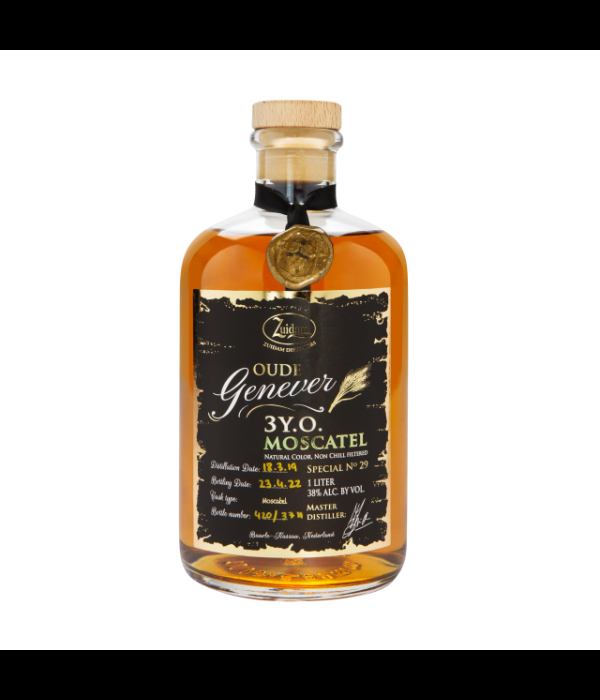 Zuidam Oude Genever Moscatel 3 Years Old bij t Bockje in Bathmen