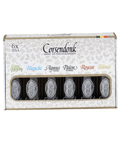 Geschenk Corsendonk Giftpack 6 Flessen van Corsendonk, bij slijterij ’t Bockje in Bathmen