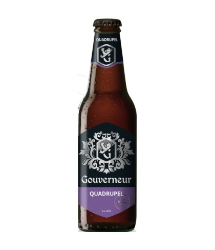 Gouverneur Quadruppel, bier op voorraad bij slijterij t Bockje in Bathmen