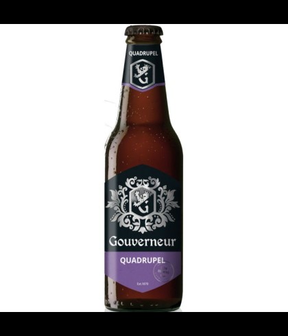 Gouverneur Quadruppel, bier op voorraad bij slijterij t Bockje in Bathmen