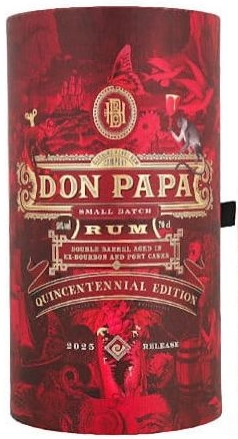 Fles Don Papa Quincentennial Edition 2025, rum, op voorraad bij slijterij ’t Bockje in Bathmen