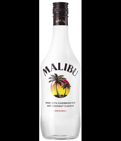 Malibu Coconut, op voorraad bij slijterij t Bockje in Bathmen