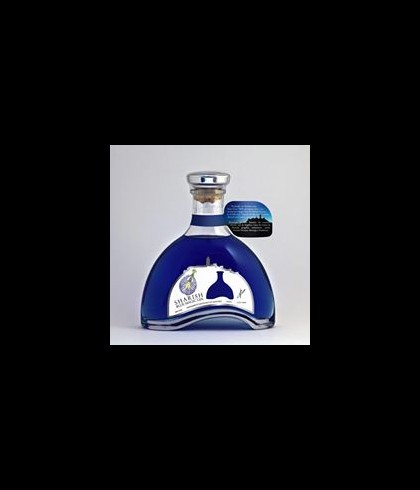 Fles Sharish Blue Magic Gin, gin, op voorraad bij slijterij t Bockje in Bathmen