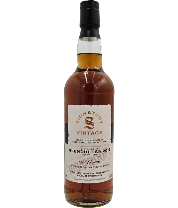 Signatory Glendullan 2012 11 Years Old 100 Proof Edition #32 bij t Bockje in Bathmen
