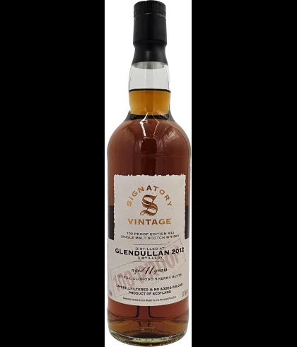 Fles Signatory Glendullan 2012 11 Years Old 100 Proof Edition #32, whisky, op voorraad bij slijterij t Bockje in Bathmen