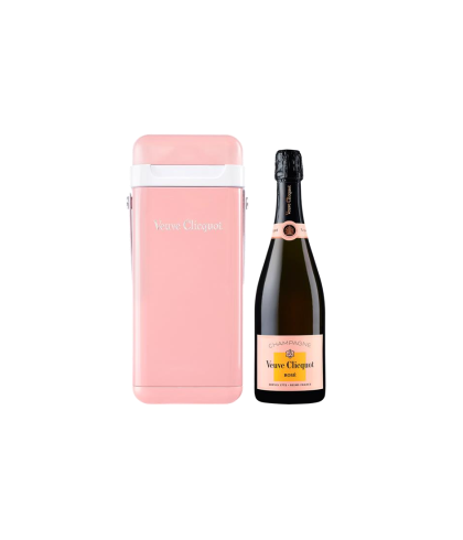 Geschenk Veuve Clicquot Champagne rosé cooler, bij slijterij ’t Bockje in Bathmen