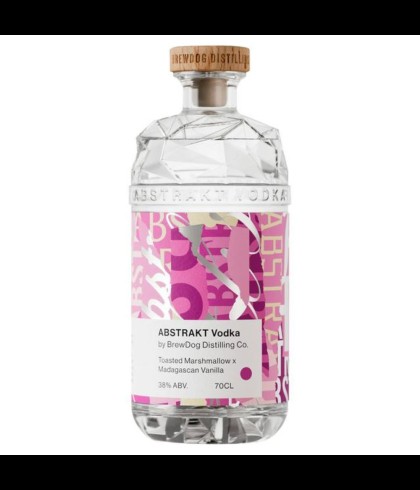 Wodka BrewDog Abstrakt Marshmallow & Vanille Vodka van BrewDog Abstrakt, bij slijterij ’t Bockje in Bathmen