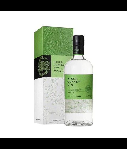Fles NIKKA COFFEY GIN, gin, op voorraad bij slijterij t Bockje in Bathmen