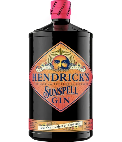 Fles Hendrick's Sunspell Gin, gin, op voorraad bij slijterij t Bockje in Bathmen