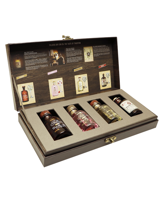 Filliers Dry gin Miniatures collection 4x5cl