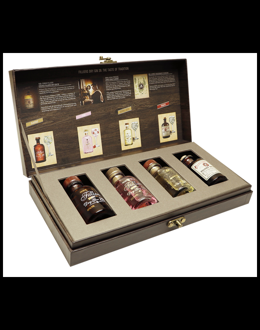Filliers Dry gin Miniatures collection 4x5cl