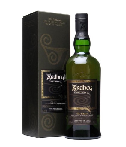 Fles Ardbeg Corryvreckan, single malt whisky, op voorraad bij slijterij t Bockje in Bathmen