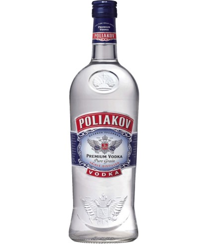 Wodka Poliakov Vodka van Poliakov, bij slijterij ’t Bockje in Bathmen