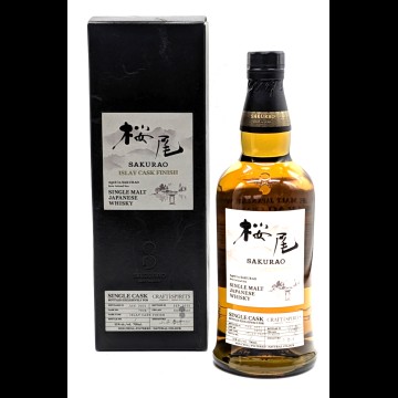 Sakurao Japanese Whisky 2021 Islay Cask Finish #7838