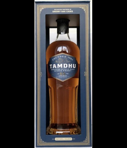 Fles Tamdhu 15 Years Old, Speyside single malt whisky uit Knockando, op voorraad bij slijterij t Bockje in Bathmen