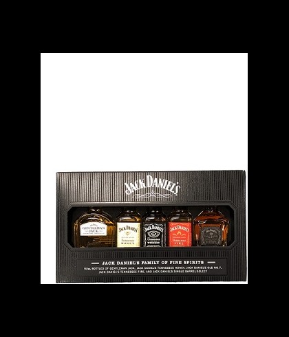 Geschenk Jack Daniel's Set 5x5cl, bij slijterij ’t Bockje in Bathmen