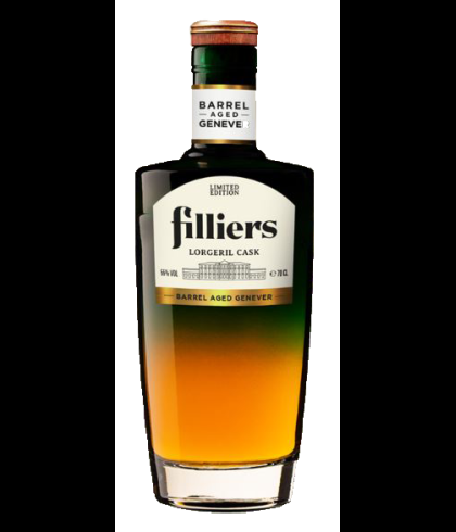 Filliers Barrel Aged Genever Lorgeril Single Cask, jenever bij slijterij t Bockje in Bathmen