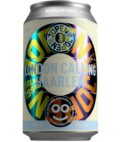 Jopen x The Goodness Brewing Co. London Calling Harlem, bier op voorraad bij slijterij t Bockje in Bathmen