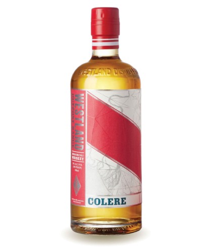 Fles Westland Outpost Range Colere 2nd Edition, whisky, op voorraad bij slijterij ’t Bockje in Bathmen
