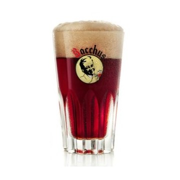 Bacchus Kriek / Oud Bruin half pint glas