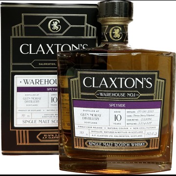 Claxton's Warehouse No.1 Glen Moray 10 Years Old